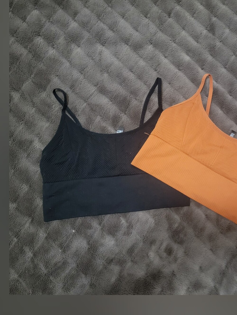 Victoria Secret PINK Brand Ribbed Bralette X2